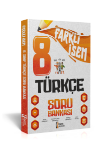 8.Sınıf Türkçe Farklı İsem - 2024 - 2025 - YENİ