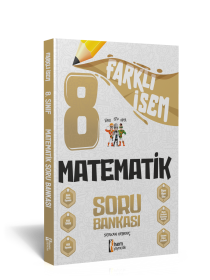 8.Sınıf Matematik Farklı İsem - 2024 - 2025 - YENİ